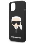 Калъф Karl Lagerfeld - MS Karl Head, iPhone 14 Plus, черен - 5t